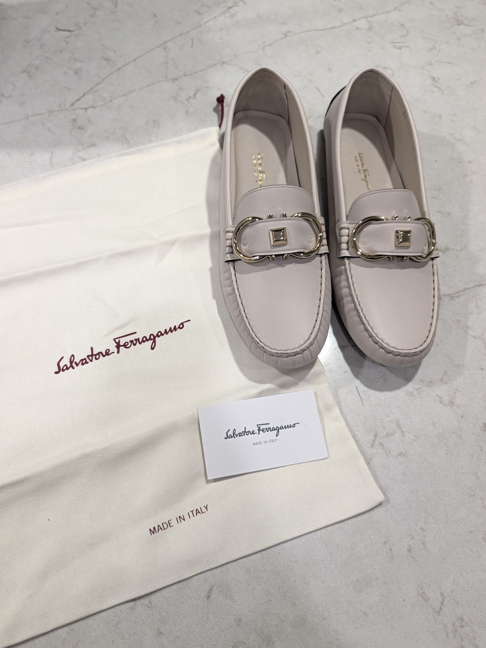 Salvatore Ferragamo Leather Horsebit Loafers 11C - Picture 2 of 4
